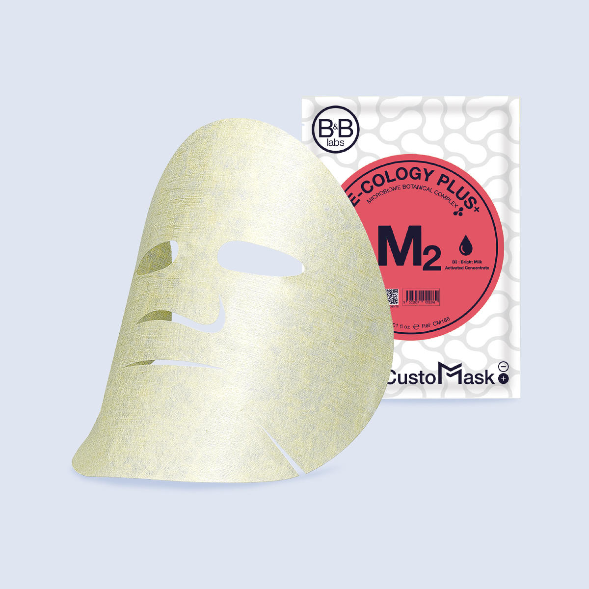 M2 Диффузионная тканевая маска с полифенолами чая