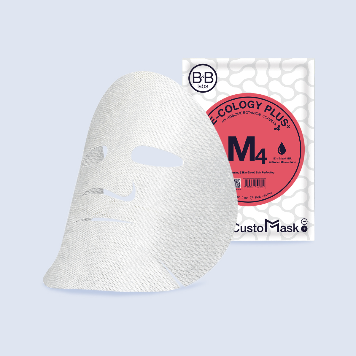 M4 Диффузионная  тканевая маска с полисахаридами водорослей